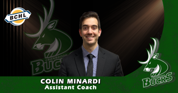 Colin Minardi Joins the Bucks Coaching Staff