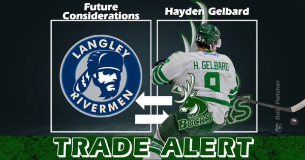 Bucks Trade Hayden Gelbard to Langley for Future Considerations