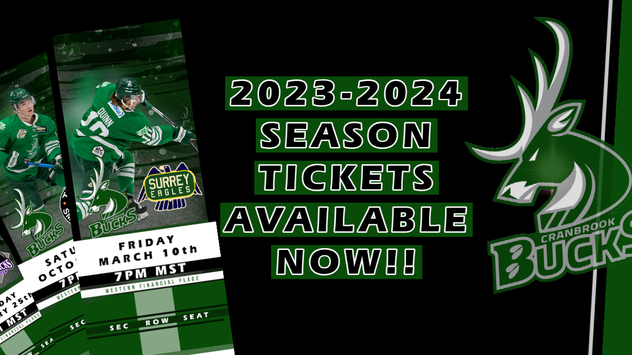20232024 Season Tickets Available Now Cranbrook Bucks